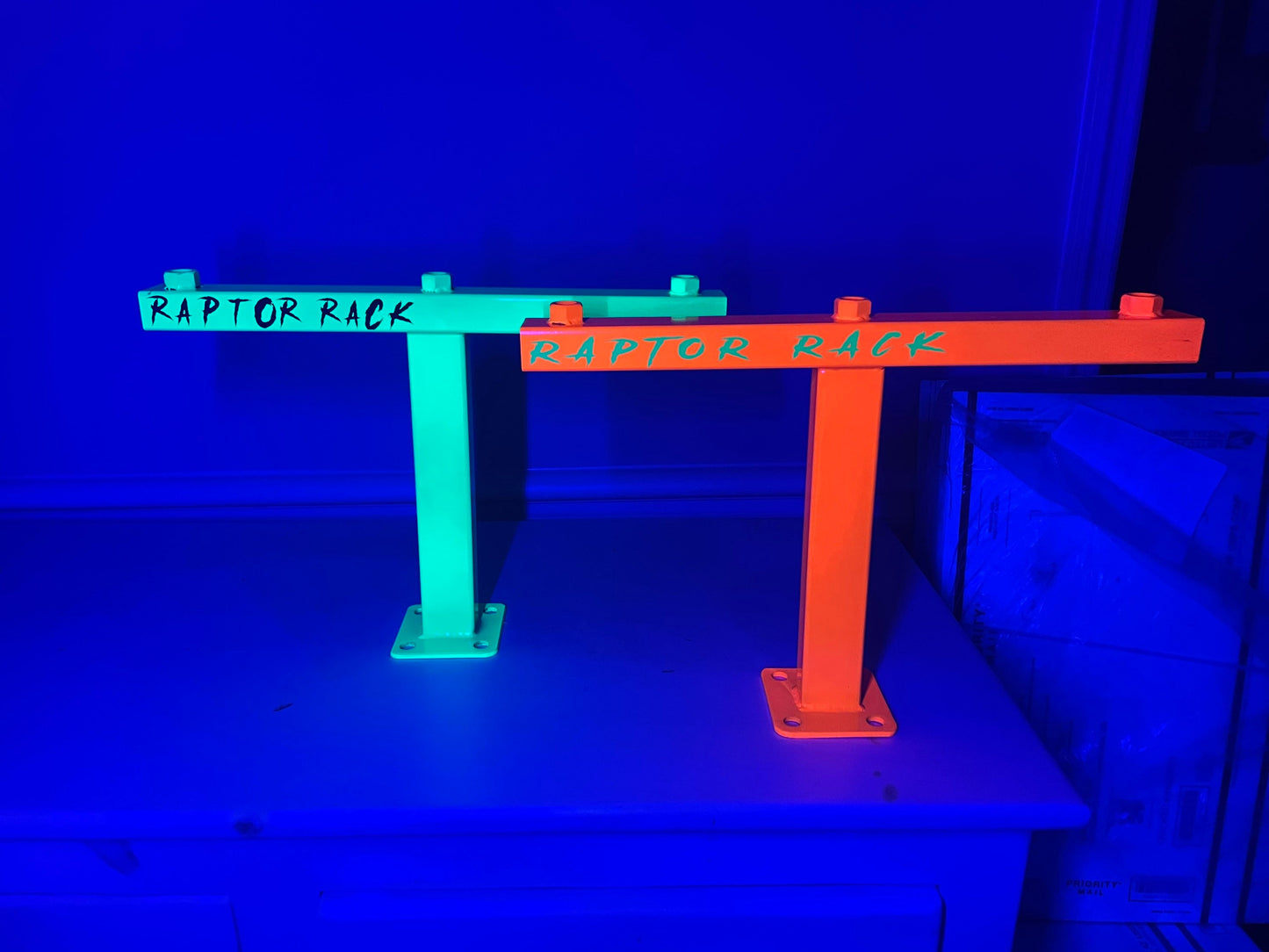 2- T Bar Rod Racks 16” height